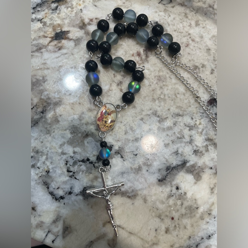 Rear View Mirror Rosary